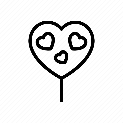 Heart, lollipop, love, valentine, wedding icon - Download on Iconfinder