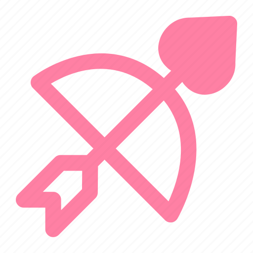 Valentine, romance, love, arrow, cupid icon - Download on Iconfinder