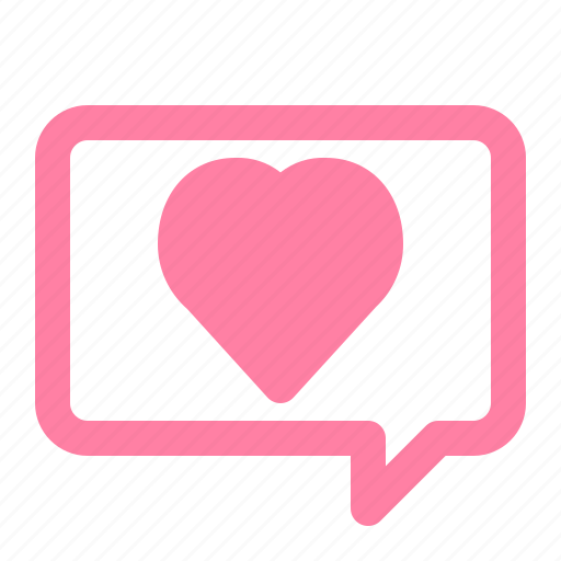 Valentine, romance, love, chat, conversation, talk icon - Download on Iconfinder