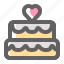 valentine, romance, love, cake, gift, heart 