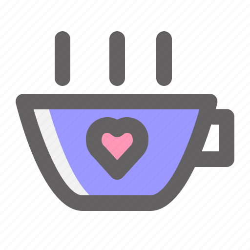 Valentine, romance, love, mug, coffee, cup icon - Download on Iconfinder