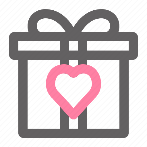 Valentine, romance, love, gift, present icon - Download on Iconfinder
