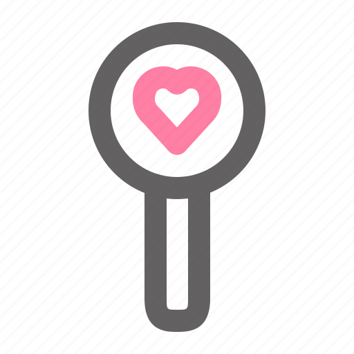 Valentine, romance, love, lolipop, candy, heart icon - Download on Iconfinder