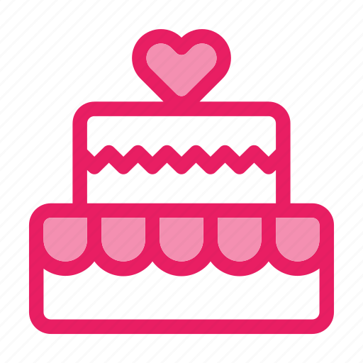 Cake, romance, valentine icon, wedding icon - Download on Iconfinder