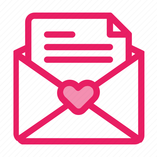 Letter, love, mail, romance, valentine icon icon - Download on Iconfinder