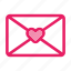 love letter, mail, romance, valentine icon 