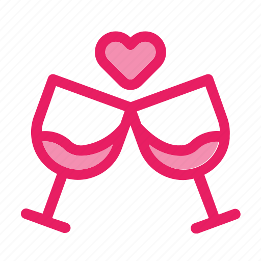 Romance, toast, valentine, wedding icon icon - Download on Iconfinder