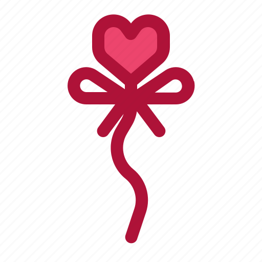 Balloon, gift, heart, love, valentine icon - Download on Iconfinder