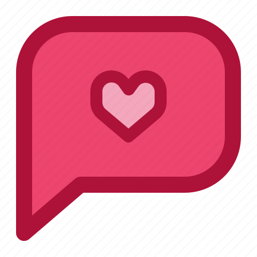 Chat, conversation, love, talk, valentine icon - Download on Iconfinder