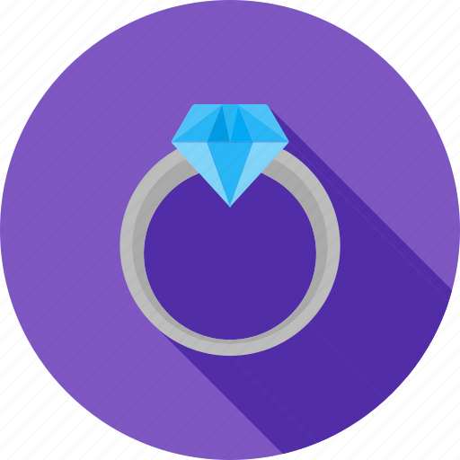 Crystal, diamond, gemstone, gift, gold, jewelry, ring icon - Download on Iconfinder