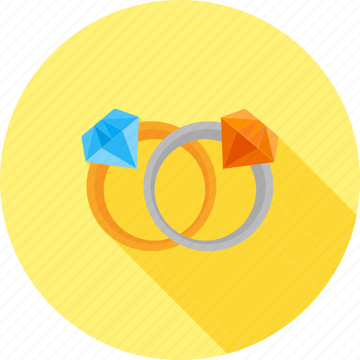 Gift, gold, jewelry, marriage, ring, rings, wedding icon - Download on Iconfinder
