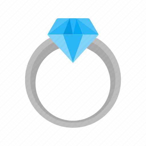 Crystal, diamond, gemstone, gift, gold, jewelry, ring icon - Download on Iconfinder