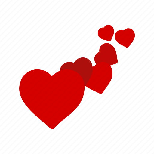 Hearts, like, love, romance, romantic, valentine, valentine gift icon - Download on Iconfinder