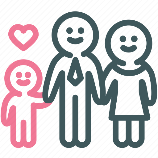 Baby, family, family members, happy, heart, love, valentine icon - Download on Iconfinder
