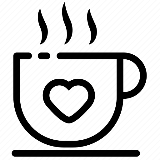 Coffee, cup, drink, valentine icon - Download on Iconfinder
