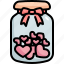 bottle, heart, love, valentines, valentines day, relationship 