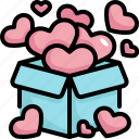heart, box, love, valentines, valentines day, relationship, romantic
