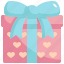 present, love, valentines, valentines day, gift, box 