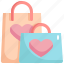 shopping, bag, love, valentines, valentines day, shop, ecommerce 