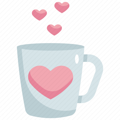 Mug, drink, hot, love, valentines, valentines day, dating icon - Download on Iconfinder