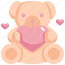 teddy, bear, toy, love, valentines, valentines day, relationship