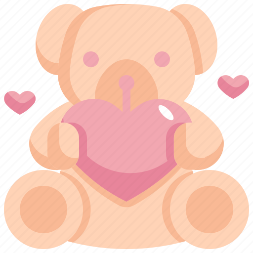Teddy, bear, toy, love, valentines, valentines day, relationship icon - Download on Iconfinder