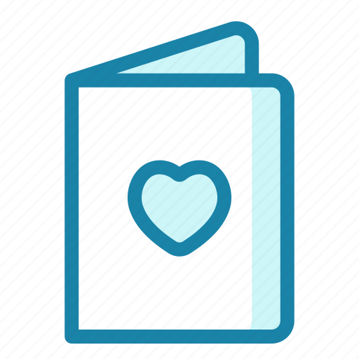 Postcard, stamp, love letter, postage, post, mail heart icon - Download on Iconfinder
