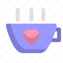 valentine, romance, love, mug, coffee