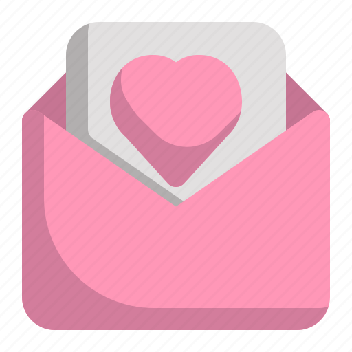 Valentine, romance, love, mail, letter, message icon - Download on Iconfinder