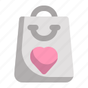 valentine, romance, love, shopping, shopping bag, shop