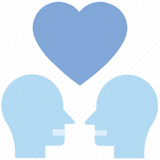 Couple, head, heart, love, marriage, romance, valentine’s day icon - Download on Iconfinder