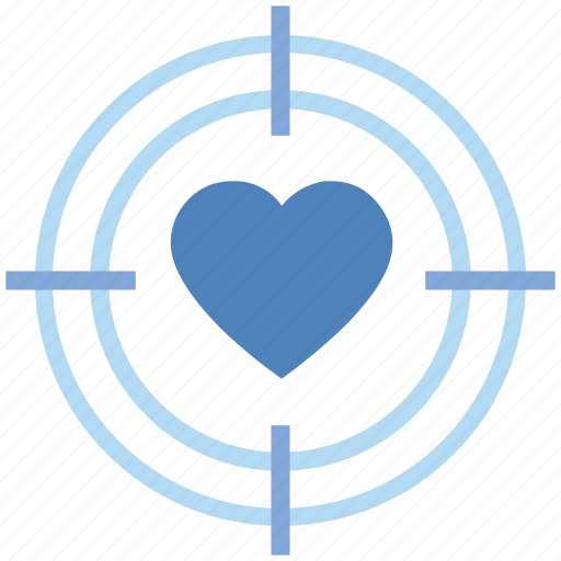 Aim, heart, love, romance, target, valentine’s day icon - Download on Iconfinder