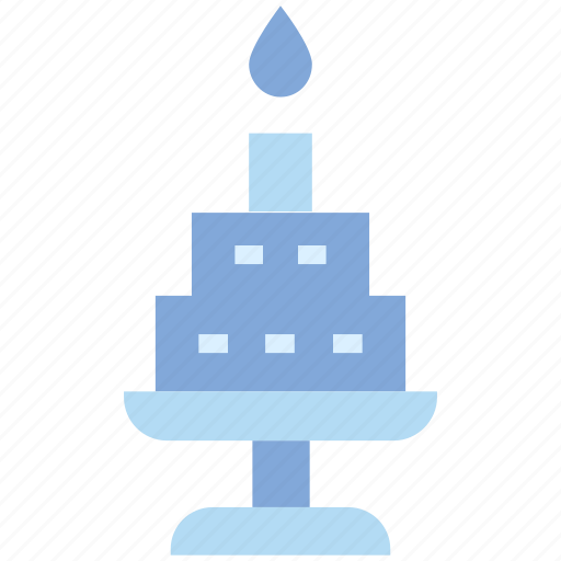 Cake, candle, love, marriage, valentine cake, valentine’s day, wedding icon - Download on Iconfinder