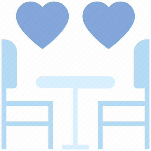 Dinner, heart, love, restaurant, romance, valentine’s day icon - Download on Iconfinder