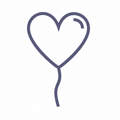 Balloon, favorite, heart, lollipop, love, romance, vday icon - Download on Iconfinder