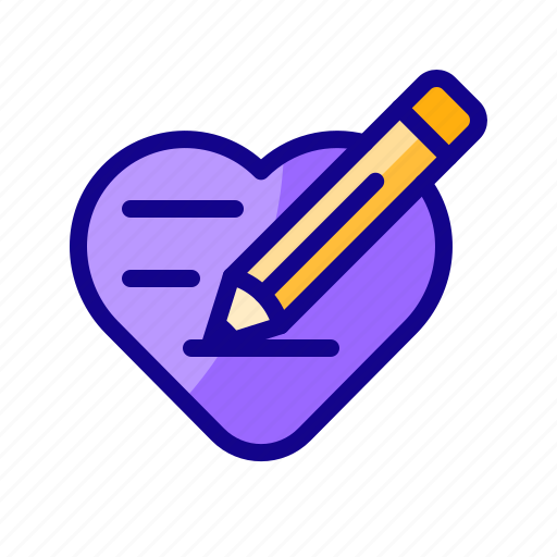 Love letter, note, heart, love, valantine day icon - Download on Iconfinder