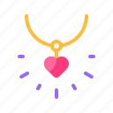 necklace, heart, love, jewellery, valentine day
