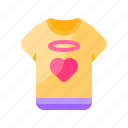 tshirt, clothes, heart, love, valentine day