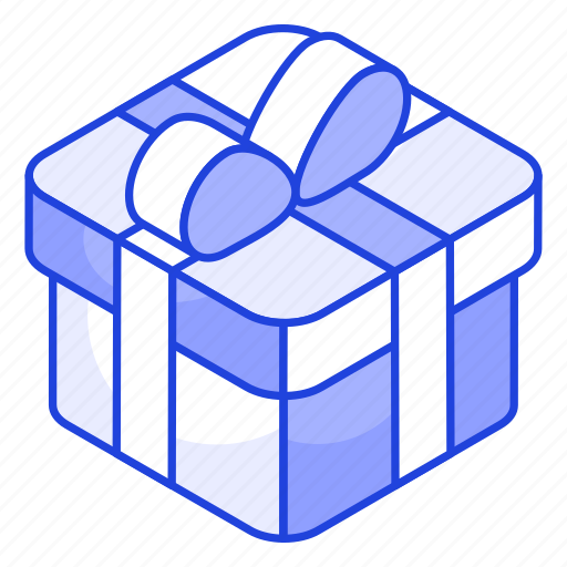 Gift, box, hamper, surprise, present, wrapped, package icon - Download on Iconfinder