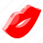 lips, romantic, valentine, love, affection, passion, mouth 