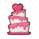 valentines, valentine&#x27;s day, cake, tart, romance, bakery