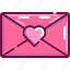 email, heart, letter, love, valentine 
