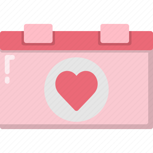 Calendar, event, heart, holiday, love, reminder, valentines icon - Download on Iconfinder