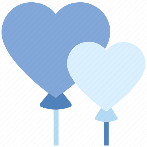 Balloons, heart, love, party, romance, valentine’s day icon - Download on Iconfinder
