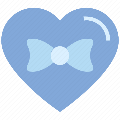 Bow, gift, heart, love, tie, valentine’s day icon - Download on Iconfinder