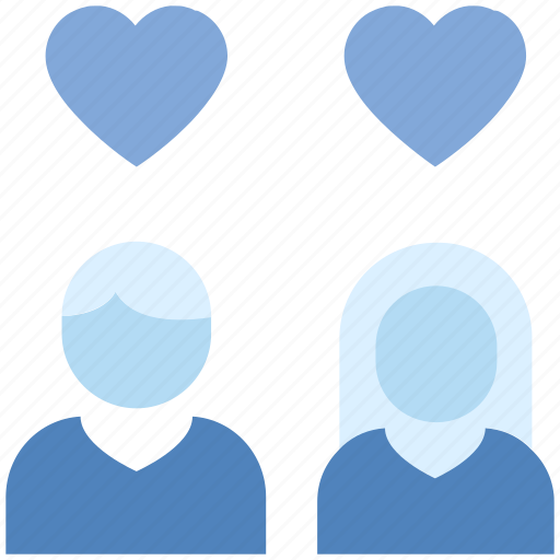 Couple, heart, hearts, love, marriage, romance, valentine’s day icon - Download on Iconfinder