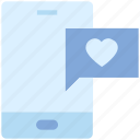 chat, love, message, mobile, smartphone, valentine’s day 