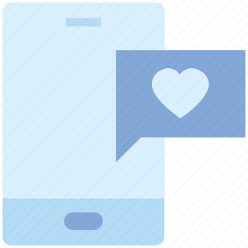 Chat, love, message, mobile, smartphone, valentine’s day icon - Download on Iconfinder
