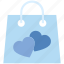 hand bag, heart, shopping bag, valentine gift, valentine shopping, valentine’s day 