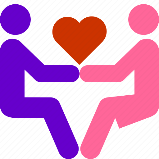 Boy, couple, date, girl, heart, love, sitting icon - Download on Iconfinder